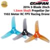 8f84d54da47026c2705b60683efe6211.jpeg Gemfan 2014 2 Inch 3 Blade Propeller For Motor 1102 1.5mm Shaft For BetaFPV Pavo20 Pro II FPV Drone (4 Pairs/8Pcs)