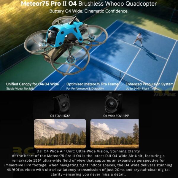 9fa5aef6a980530ce2c9033981d4434f.jpeg BetaFPV Meteor75 Pro II V2 DJI O4 Wide /Without HD VTX 1S Brushless Whoop ELRS 2.4G FPV Drone + Radiomaster Pocket / T8L