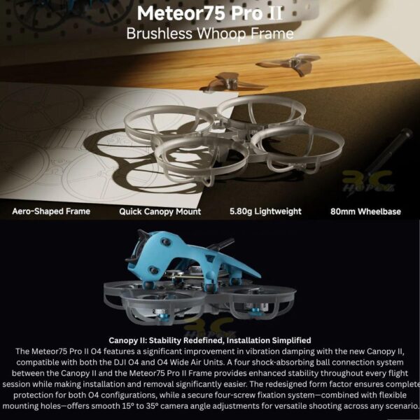 dea8819168a8b8dbfd4558075b8fe978.jpeg BetaFPV Meteor75 Pro II V2 DJI O4 Wide /Without HD VTX 1S Brushless Whoop ELRS 2.4G FPV Drone + Radiomaster Pocket / T8L