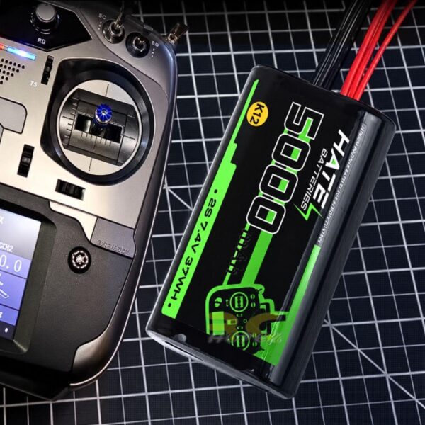 HATE K12 5000mah 2S 8C 7.4V Lipo Transmitter Battery with XT30 JR Futaba Plug For Boxer TX16S TX15 HT5000/8-2S3