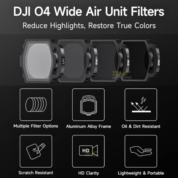 4df7ed5545cb154b531044d8f680a5d7.jpeg GEPRC DJI O4 Wide UV ND Filters ND8 ND16 ND32 For O4 Wide FPV Drone Darkstar25 Meteor75 V2 Mobula8 O4 Wide GEP8462