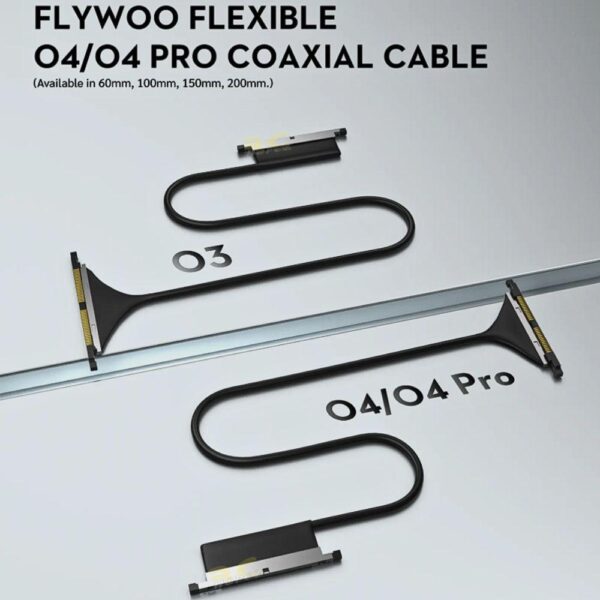4e508fb2d0a18f75cf6643f4877d4096.jpeg Flywoo Flexible DJI O4 / DJI O4 PRO Coaxial Cable Length 60mm 100mm 150mm 200mm FPV Drone Accessory FW4184