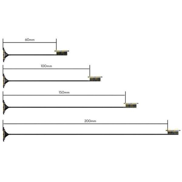 63f4fc223a8676253b000038802d998d.jpeg Flywoo Flexible DJI O4 / DJI O4 PRO Coaxial Cable Length 60mm 100mm 150mm 200mm FPV Drone Accessory FW4184