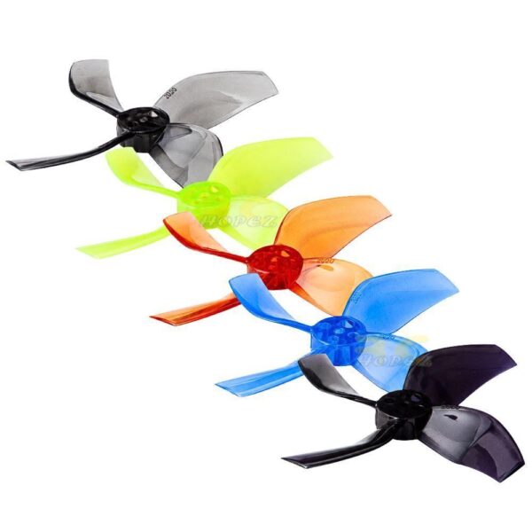 Gemfan D51 51mm 2Inch 4 Blade 1.5mm Hole Ducted Cinewhoop Propeller for DJI NEO 1 DJI NEO 2 Drone(4 pairs /8pcs)