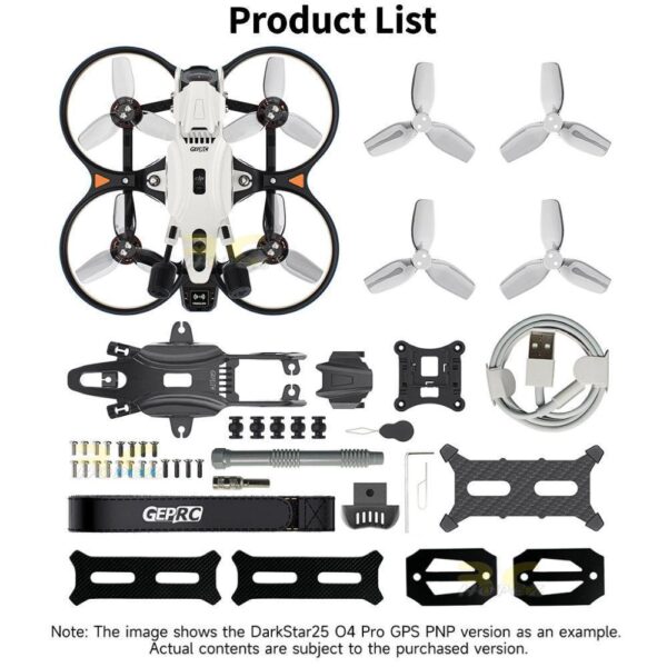 a08d49f75ddfbbe41ce505f9226c4941.jpeg GEPRC DarkStar25 FPV Drone DJI O4 PRO/ O4 Wide/WTFPV Without Camera VTX 4S 2.5 Inch With GPS PNP/ELRS 2.4G CineWhoop