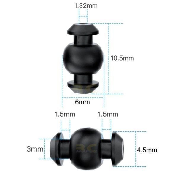 GEPRC Camera Damping Ball 60 Degrees For Darkstar16 Cinelog35 V3 Solve HD Camera Jello GEP7958