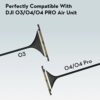 a3c1f254d16691e00cd3d3db3d0b3259.jpeg Flywoo Flexible DJI O4 / DJI O4 PRO Coaxial Cable Length 60mm 100mm 150mm 200mm FPV Drone Accessory FW4184