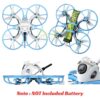 BetaFPV Meteor75 Pro II V2 Analog 75mm 1S Brushless Whoop 173° FOV Air Camera ELRS FPV Drone+RMaster Pocket/T8L