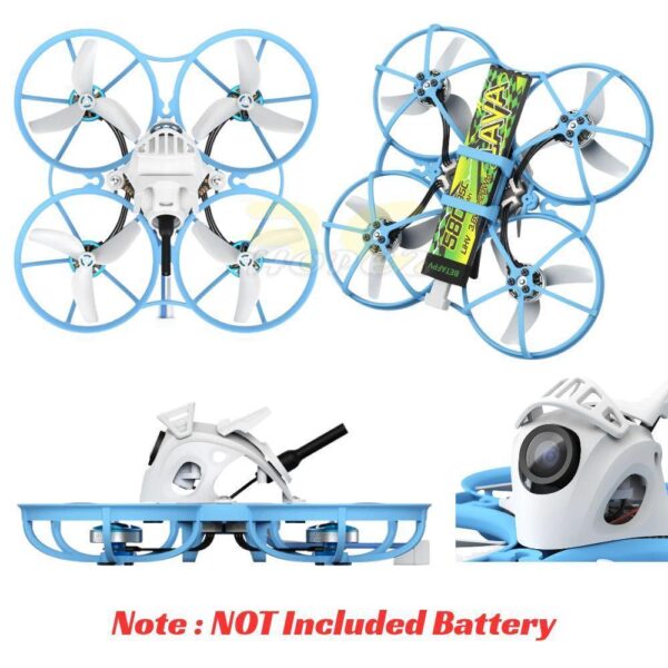 BetaFPV Meteor75 Pro II V2 Analog 75mm 1S Brushless Whoop 173° FOV Air Camera ELRS FPV Drone+RMaster Pocket/T8L