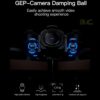 GEPRC Camera Damping Ball 60 Degrees For Darkstar16 Cinelog35 V3 Solve HD Camera Jello GEP7958