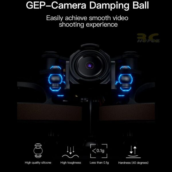 GEPRC Camera Damping Ball 60 Degrees For Darkstar16 Cinelog35 V3 Solve HD Camera Jello GEP7958