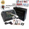 f77f03041b6471084a0cafc515051377.jpeg HTRC H200x2 T400 200W 12A AC/DC 1-6S Touch Screen Dual Channel Balance Charger Discharger for Lipo LiHV LiFe Lion NiMh